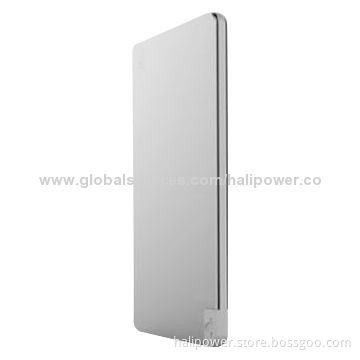 10,000mAh Portable Charger for Mobile Phone, Slim Design